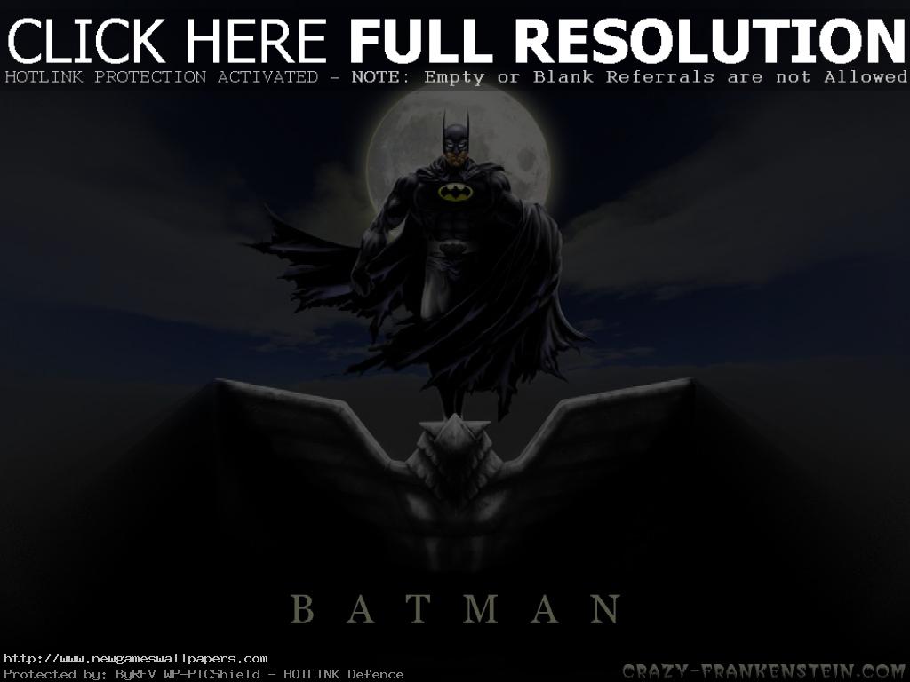 Batman Cartoon Desktop Wallpaper